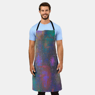 Colourful of smooth skinned shine, aged spots apron