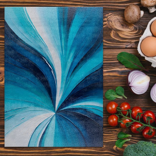 Colourful Oil Paint Art Chopping Board (Creator Uploaded)