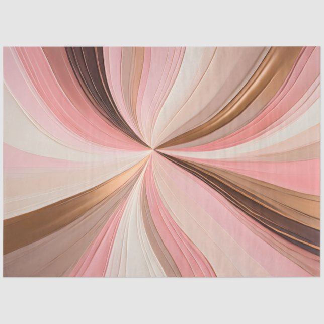 Colourful Oil Paint Art Tissue Paper (Front)