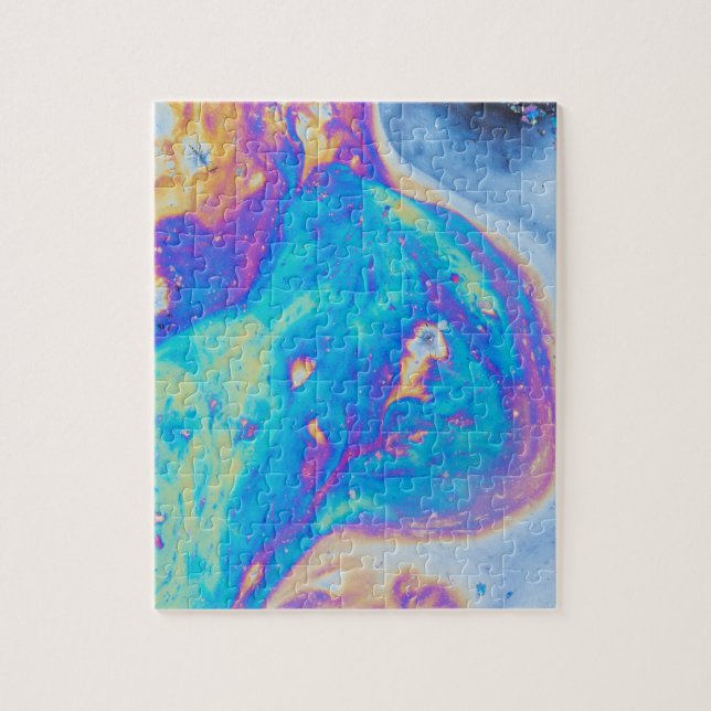 Colourful oil patterns, Canada Jigsaw Puzzle (Vertical)