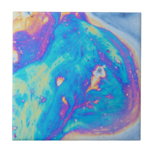 Colourful oil patterns, Canada Tile