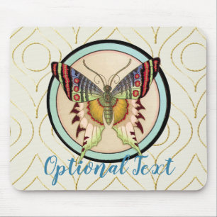 Colourful Old World Butterfly Mouse Mat