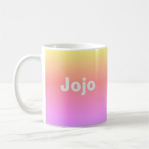 Colourful Ombre 4Jojo Coffee Mug