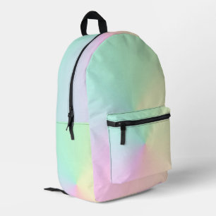 Colourful Ombre Gradient Printed Backpack