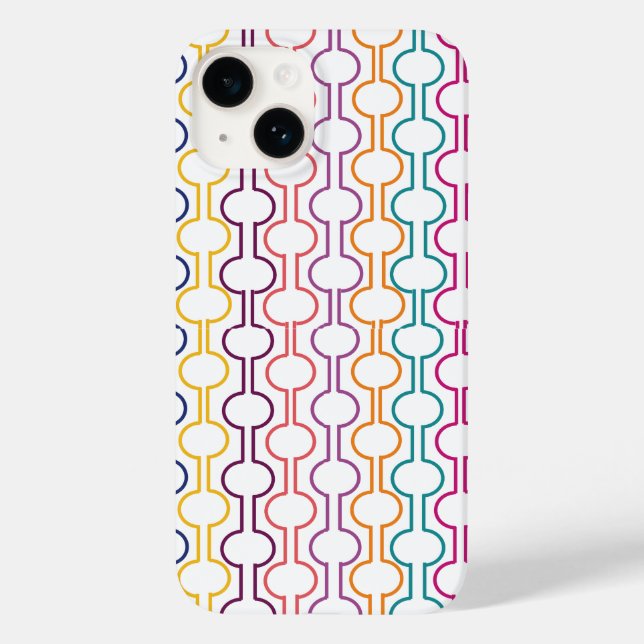 Colourful Open Circles Case-Mate iPhone Case (Back)