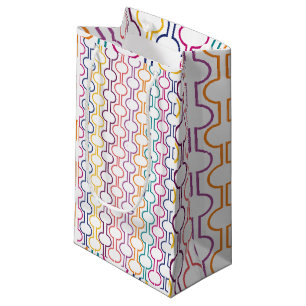 Colourful Open Circles Small Gift Bag