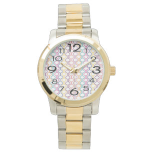 Colourful Open Circles Watch