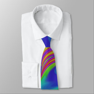 colourful Optical Illusion Tie
