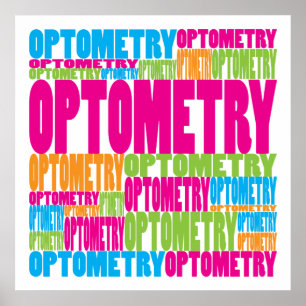 Colourful Optometry Poster