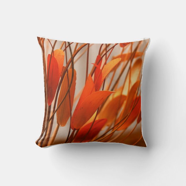 Colourful Orange  Cushion (Front)