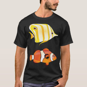 Colourful orange fish and goldfish T-Shirt