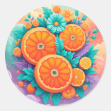 Colourful oranges