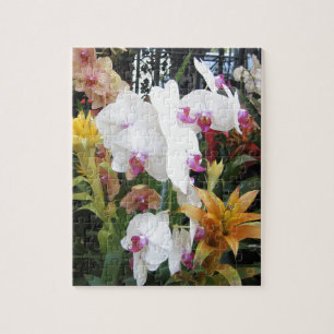 Colourful Orchids Jigsaw Puzzle
