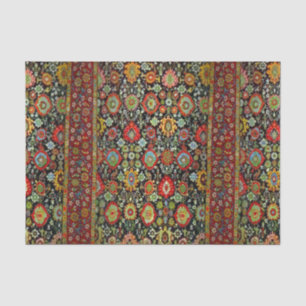 Colourful Oriental Rug design Tissue Paper