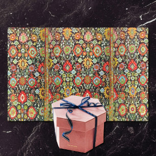 Colourful Oriental Rug look Tissue Paper
