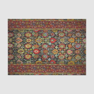 Colourful Oriental Rug look Tissue Paper