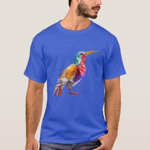 Colourful Origami Bird A Handcrafted Delight for g T-Shirt