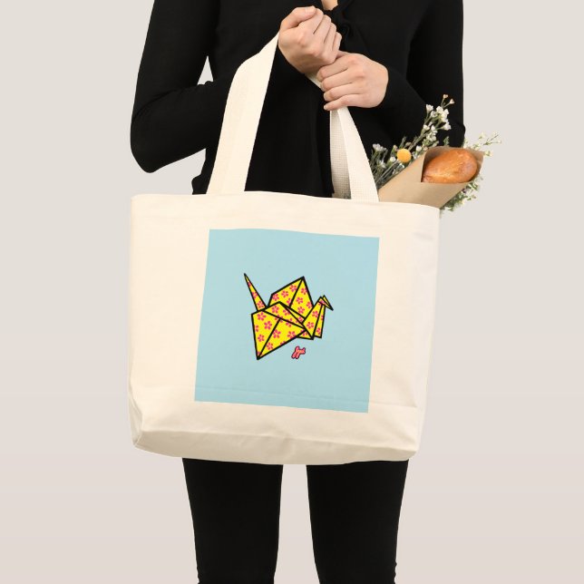 Colourful Origami Tote (Front (Product))