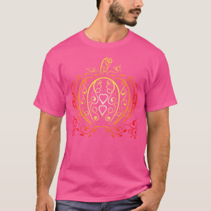 Colourful Ornament Pumpkin For Thanksgiving T-Shirt