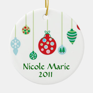 Colourful Ornaments Personalised