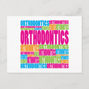 Colourful Orthodontics Postcard