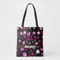 colourful outer space planet galaxy stars pattern
