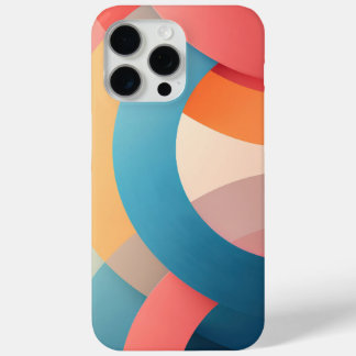 Colourful overlapping arcs  iPhone 15 pro max case