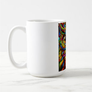 Colourful Owl Coffee Mug