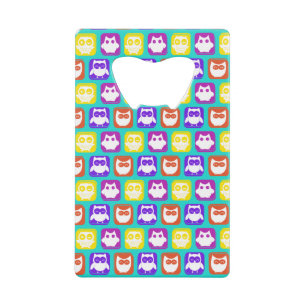 Colourful Owl Pattern