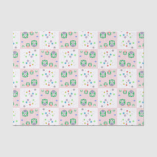 Colourful Owl Pattern For Kids Tissue Paper