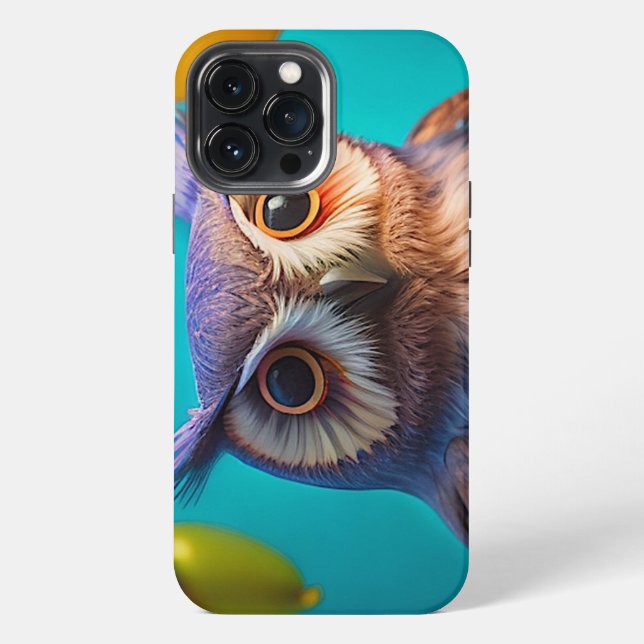 Colourful Owl Phone Case (Back)