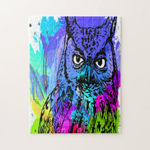Colourful Owl Puzzle