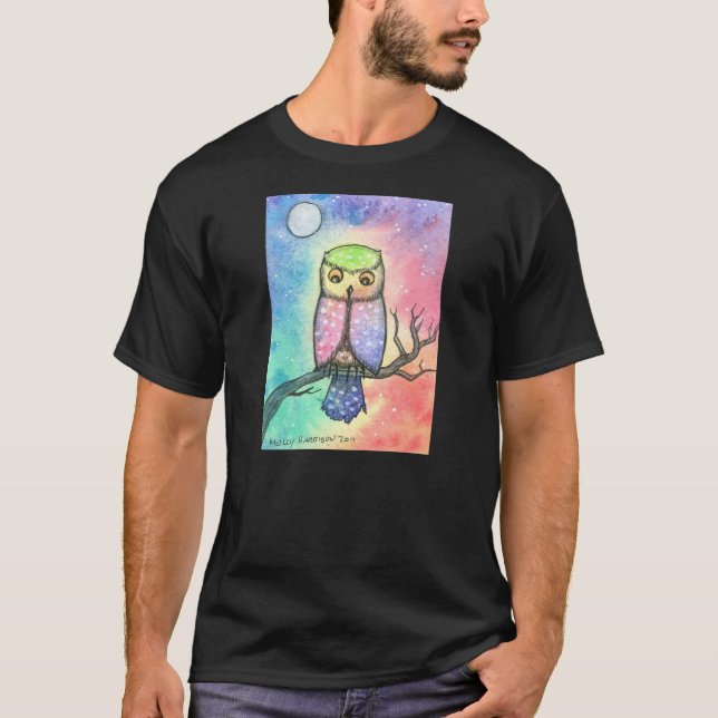 Colourful Owl Shirt (Front)
