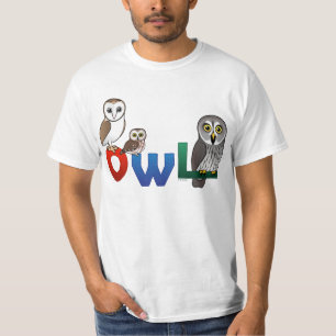 Colourful Owl T-Shirt