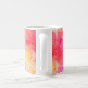 colourful paint coffee mug