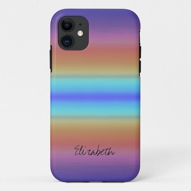 Colourful Paint Rainbow Abstract #2 Case-Mate iPhone Case (Back)