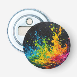 Colourful Paint Splash Bottle Opener