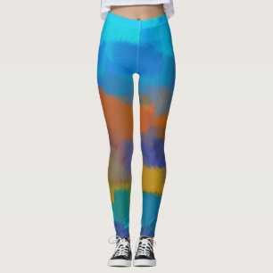 Colourful Paint Splatter #30 Leggings