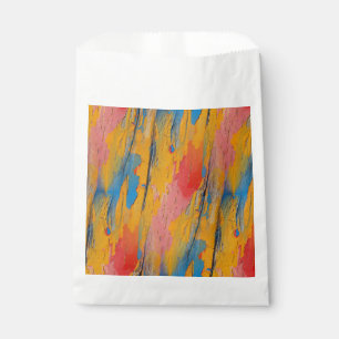 Colourful Paint Splatter Favour Bags