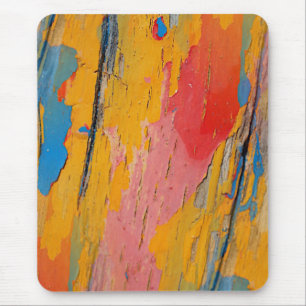 Colourful Paint Splatter Mouse Mat