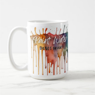 Colourful Paint Water Mug - Funny Artist Gift