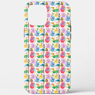 Colourful Painted Dinosaur Pattern iPhone 12 Pro Max Case
