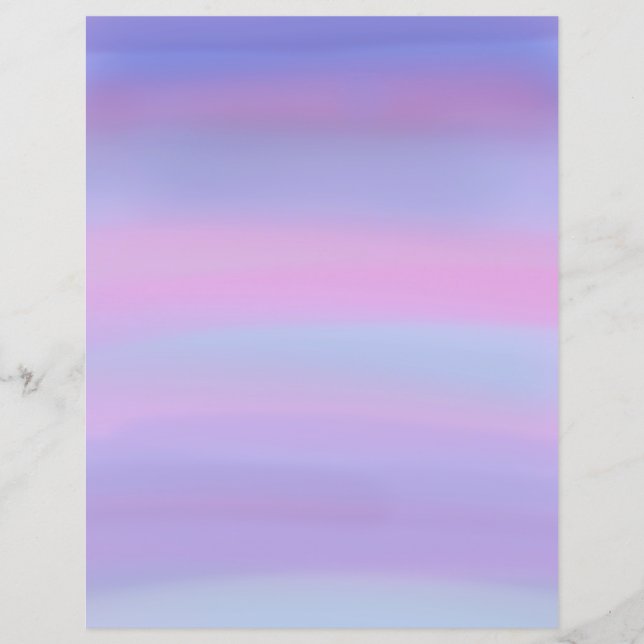 Colourful Painted Purple Scrapbooking Paper (Front)