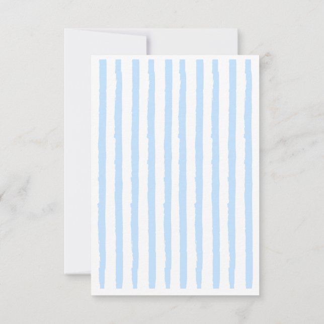 Colourful Painted Wedding  Save The Date (Back)