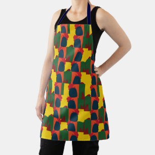 Colourful Painting Abstract  Apron