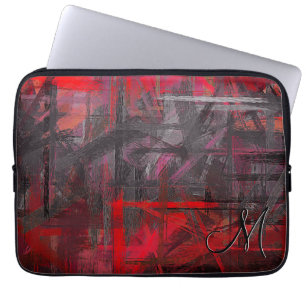Colourful Painting Abstract Background #2 Laptop Sleeve