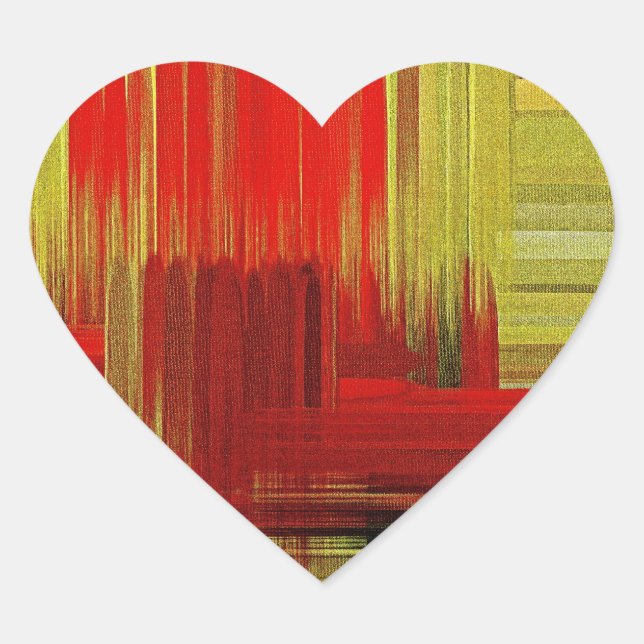 Colourful painting art - sticker (Front)