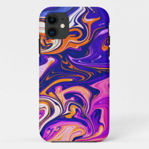 Colourful Painting Best fine art, modern abstrac iPhone 11 Case