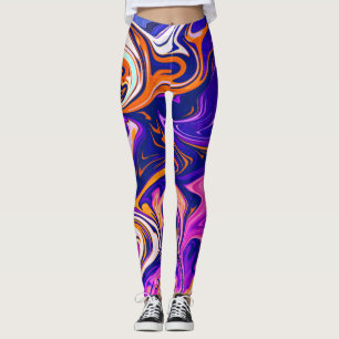 Colourful Painting Best fine art, modern abstrac Leggings