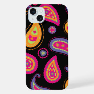 Colourful Paisley Pattern iPhone 15 Plus Case